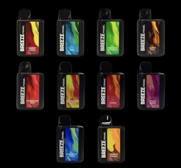 Additional example assortment of vape products